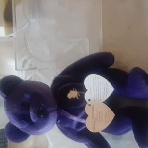 A princess Diana's memorial service princess of whales beanie baby